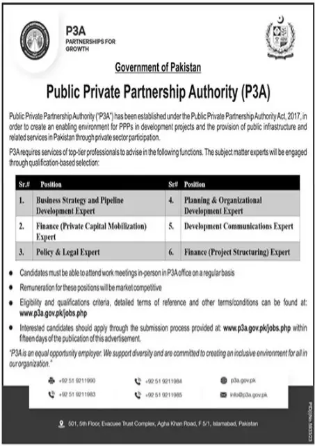 Public Private Partnership Authority