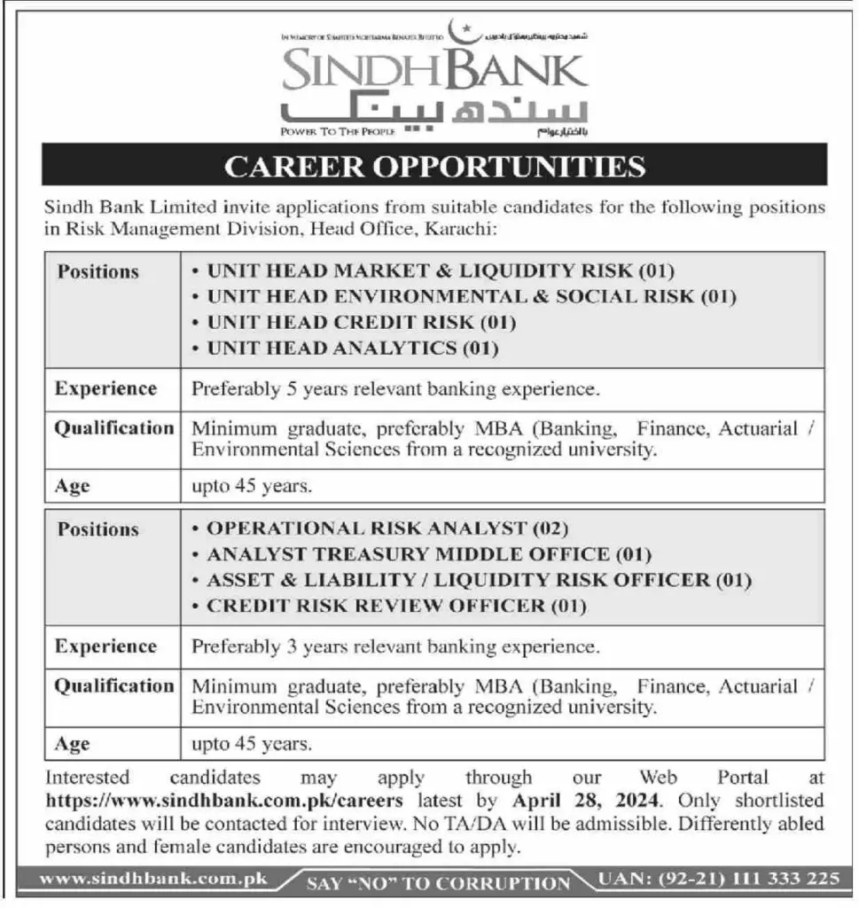 Sindh Bank Limited