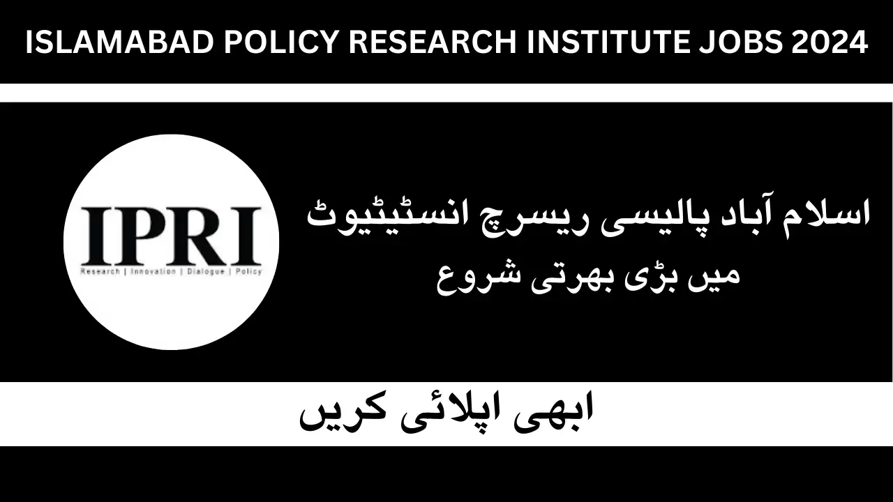 IPRI Jobs